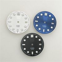 31Mm NH35 Dial Green Night Glow Luminous Dial Fits For NH35A/NH36A Movement,Watch Accessories Watch Dial