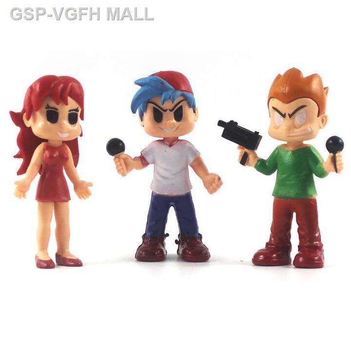 vgfh-mall-ฟิกเกอร์ตัวการ์ตูนปาร์ตี้คืนวันศุกร์เกมสยองขวัญอนิเมะชิ้น-เซ็ต8ชิ้นสำหรับเป็นของขวัญการตกแต่งด้วยตุ๊กตา