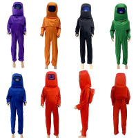 Space Astronaut Undercover Game Character Role Play Dress Up Outfit for Boys Girls Halloween Cosplay Costumes Jumpsuit Backpack