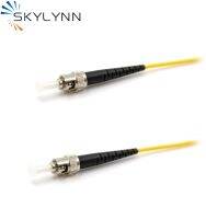 ♚◆℗ Skylynn Fiber Optic Patch Cord 10 pcs/bag Carrier Grade ST/UPC ST/UPC SM SX G652D 3.0MM Yellow LSZH Jumper Cable