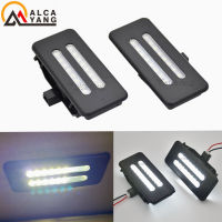 ประหยัดพลังงาน2Pcs LED ภายใน Sun Visor Vanity กระจกโคมไฟอ่านหนังสือไฟสำหรับ BMW E70 X3 F25 E90 E71 X5 E60 E61 X6