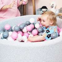 100pcslot Eco-Friendly Plastic Water Pool Ocean Wave Ball Colorful Soft Baby Funny Ball Toys Stress Air Ball Outdoor Fun Sports