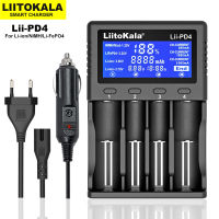 Liitokala Lii-PD2 Lii-PD4 LCD 3.7V1.2V3.2V3.8V NiMH 18650 18350 18500 21700 20700 26650 Recharge Lithium Battery Charger