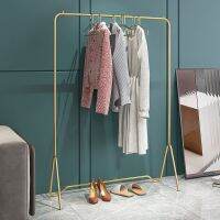 【CW】 Star cheng clothes-horse hanger modern clothes tree inside the bedroom balcony landing web celebrity to receive our r shelf