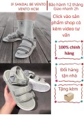 [HCM]Giày sandal Nam VENTO đế cao 3cm chống trơn trượt quai dù chống thấm nước NV9801