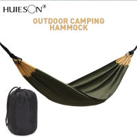 【HUIESON】เปลญวนตั้งแคมป์210Tเส้นใยไนล่อนผ้าไหม สุ่มสี กันพลิกคว่ำในกลางแจ้ง หลากสี  เปลญวนกลางแจ้ง เปลญวนตั้งแคมป์ เปลญวนไม่ทําร้ายต้นไม้ พับเก็บ20*11.5ซม. เปลญวนน้ำหนักเบา เปลญวนพกพาสะดวก358กรัม คุณภาพดี แข็งแรงทนทา