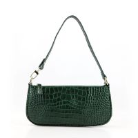 New Desginer Bag Women Embossed Crocodile Leather Handbag Fashion Ladies Shoulder Bag Under Arm Leather Bag Purse