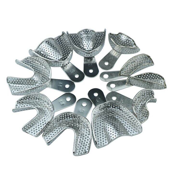 Dental Tray fake teeth Instrument Stainless steel Dental Impression