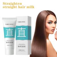 MAIGOOLE Protein Correction Hair Straightening Cream Hair And Free From Softener Injury For Household Pinch A7L9