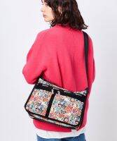 Lesportsac 2023 รุ่นใหม่ของสหกรณ์กระเป๋าสะพายข้างกระเป๋าสะพาย7507ขนาดใหญ่