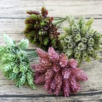 【YF】﹊  30Pcs/Bundle Fake Cheap Artificial Plastic Flowers for Table Wedding Diy