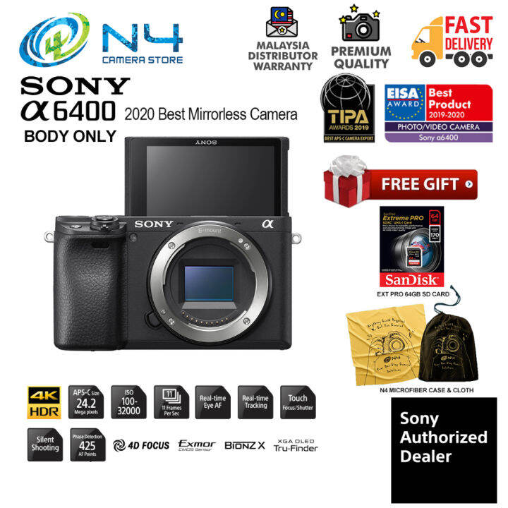 Sony Camera Digital Mirrorless Camera a6400 / a6400 ( Body & 1650mm