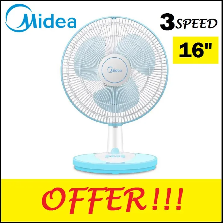 Midea Mf 16ft17nb 16 Table Fan Desk Fan Lazada