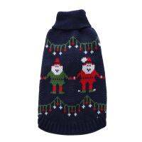 Dog Christmas Dog Sweater Knitwear Holiday Sweaters Winter Warm Clothes for and Cats