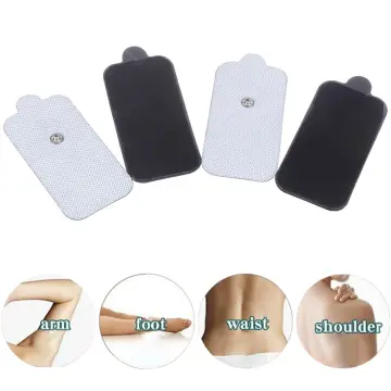 Replacement Hydrogel Pads 6X4cm ABS Electrode Pads For Abdominal Muscle  Massager Trainer Muscle Stimulator