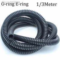 ✇✆卍 1/3Meter Length Diameter7-28MM High Quality Black Plastic Hose Waterproof Corrugated Flexible Pipe Cable Line Sleeve Protecter