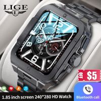 ♘♧☼ LIGE 2023 New Smart Watch Men Full Touch Screen Sport Fitness IP67 Waterproof Bluetooth Call For Men Smartwatch Outdoors Watches