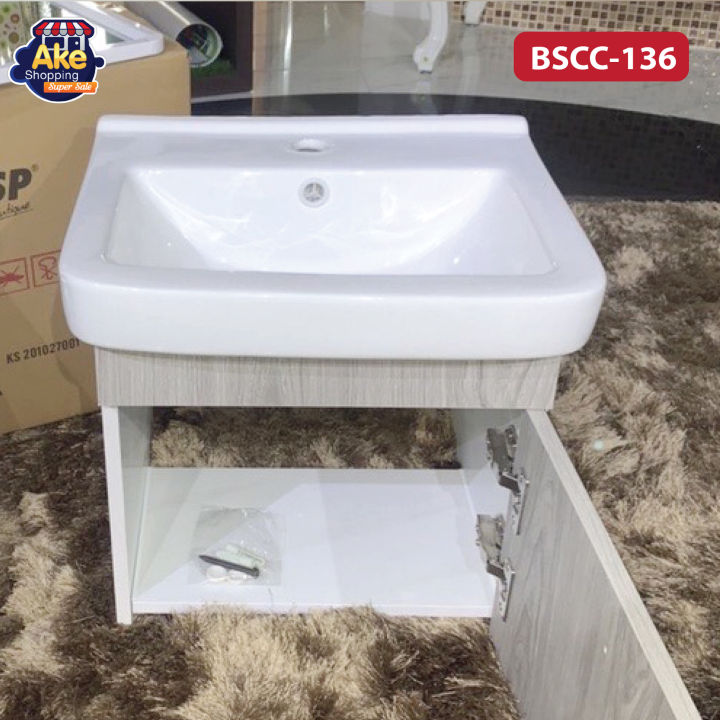 อ่างล้างมือ-ชุดเคาน์เตอร์พร้อมกระจก-basin-counter-set-รุ่น-ol-bscc-136-valeta-grey