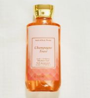 Bath and Body Works Shower Gel 295ml // Champagne Toast BBW เจลอาบน้ำผสมน้ำหอม ช่วยปกป้องผิวจากความแห้งกร้าน เผยผิวเนียนนุ่ม เติมความชุ่มชื้นแก่ผิว กลิ่นหอม