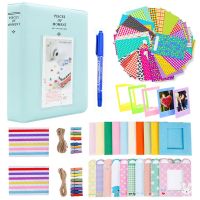 Fujifilm Instax Mini 11 9 8 7s Camera Accessories Mini Film Photo Album Wall Hang Picture Paper Frames Stickers Mark Pen Bundles