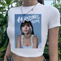 Aitana เสื้อครอปเกอร์90S Trashy Fairy,เสื้อครอป Yk2วินเทจ