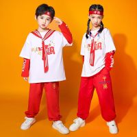 [COD] Childrens cheerleading costumes primary school sports meeting class uniforms kindergarten festive New Years Day performance