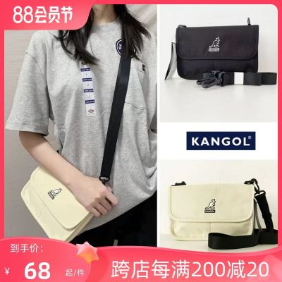 ◊✟ In Stock KANGOL New Envelope Bag Casual Shoulder Messenger Bag Mini Mobile Coin Purse Clutch
