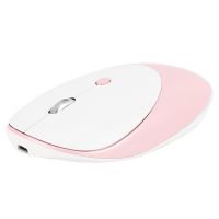 Bluetooth 5.0 + 3.0 + 2.4G Wireless Mouse Aluminum Alloy Charging Ultra-Thin Three-Mode Wireless Mute Mouse for PC Laptop