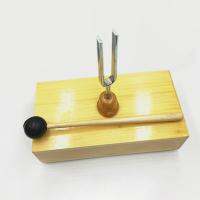 WDGREAT Tuning Fork Instrument พร้อม Resonant Case ทนทานสำหรับเครื่องเพอร์คัชชันในห้องปฏิบัติการ