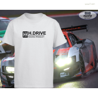 2023 NEW Street Fashion Racing Sports T-shirt [white/grey] [h. Driving Racing] Round Neck Size：s-5xl