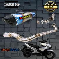 ท่อaerox155 ท่อyamaha aerox155 ท่อakrapovic shorty รุ้ง เคฟล่าดำ aerox155 ท่อแต่ง aerox155 เสียง แน่น นุ่ม ทุ้ม ไม่แต่งในรอบสูง ระบายความร้อนได้ดี อัตราเร่งดี