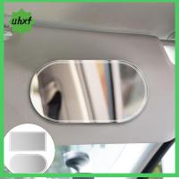 UHXF Shatterproof HD Dual Purpose Stainless Steel Car Makeup Mirror Cosmetic Mirrors Auto Visor Car Interior