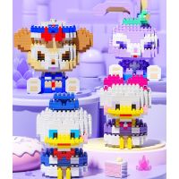 [COD] Cartoon three-dimensional doll decoration childrens decompression patience training miniature particles assembled building blocks puzzle toys