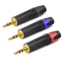 3.5mm 1/8" Male Plug Jack 3 Pole Stereo Repair Audio Connector Solder Headphone Plug