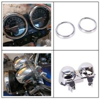 Motorcycle Bottom Instrument Housing Shell ABS Chrome Motorbike Speedometer Gauge Cover For Honda CB400 CB750 1992-1994 Years