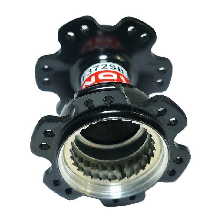 Novatec F372SB Rear Hub Body Shell 24 Key Holes Road Bicycle 24H Black