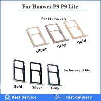 OEM สำหรับ Huawei P9 P9 Lite ซิมการ์ดที่ใส่ถาดกับไมโครการ์ด SD ถาดใส่ซิมขาตั้งสำหรับ Huawei ขึ้น P9อะไหล่ทดแทน LKT37122การเปลี่ยน P