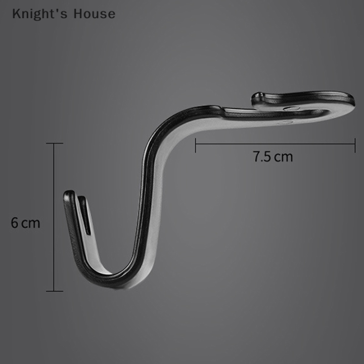 knights-house-universal-car-พนักพิงศีรษะเบาะหลัง-hook-2pcs-ที่นั่งแขวนรถผู้ถือหุ้น