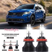 หลอดไฟหน้ารถยนต์ LED LAI 40w 6000k สีขาว สําหรับ KIA SORENTO III (UM) 2015-2023