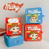 TWS i12 หูฟังบลูทูธไร้สายลายMilkyน่ารักพร้อมไมโครโฟนแบบพกพา