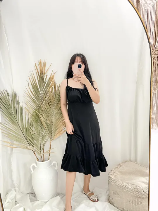 Emily plain dress | Lazada PH