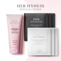 [NOT FOR SALE - MEMBERSHIP] HER HYNESS MILK WHITENING CLEANSER 100ML +Black Mask x3 sheet+Platinum Mask x3 sheet