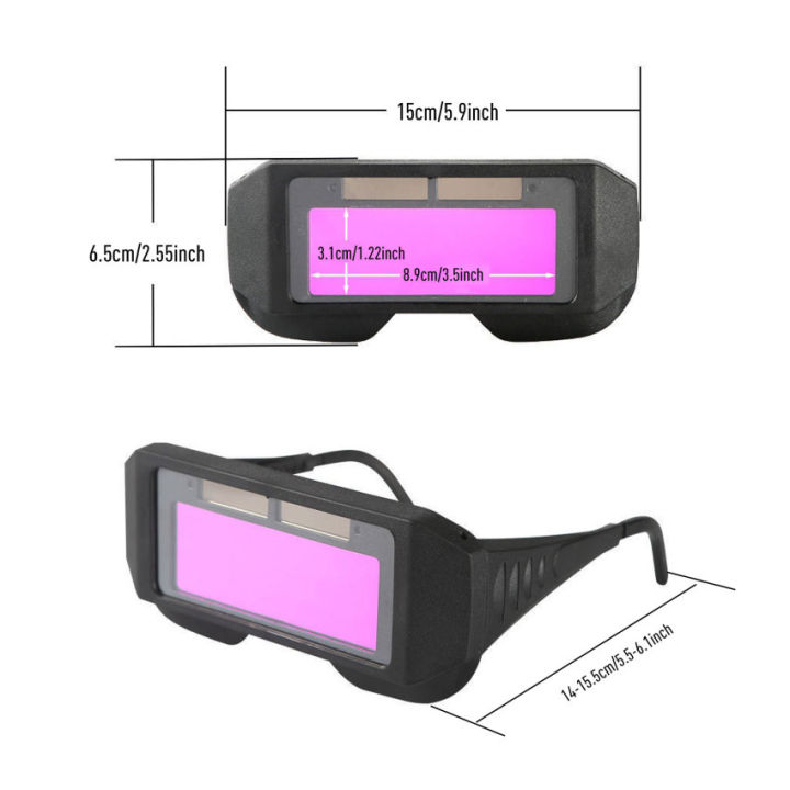 แว่นตาเชื่อมลดแสงอัตโนมัติ-dimming-auto-dimming-anti-eye-goggles-อุปกรณ์เสริมแว่นตาเชื่อม