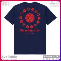 เสื้อยืด พิมพ์ลายการ์ตูนอนิเมะญี่ปุ่น Distro UCHIHA CLAN GANG SHARINGAN NARUTO UZUMAKI x 6563 Kisetsu  KH2Y