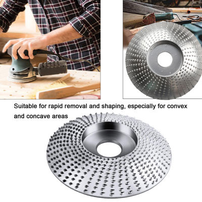 DIZAINLIFE 22mm Wood Carving Disc Woodworking Grinding Wheel Rotary Disc Power Sanding Abrasive Disc Tools for Angle Grinder
