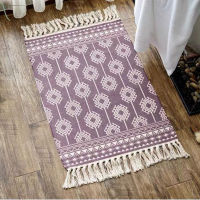 Bohemian Cotton Weave Rugs Retro Carpet For Living Room BedroomDecor Tassels Tapete Floor Door Mat Coffee Table Sofa Area Rug