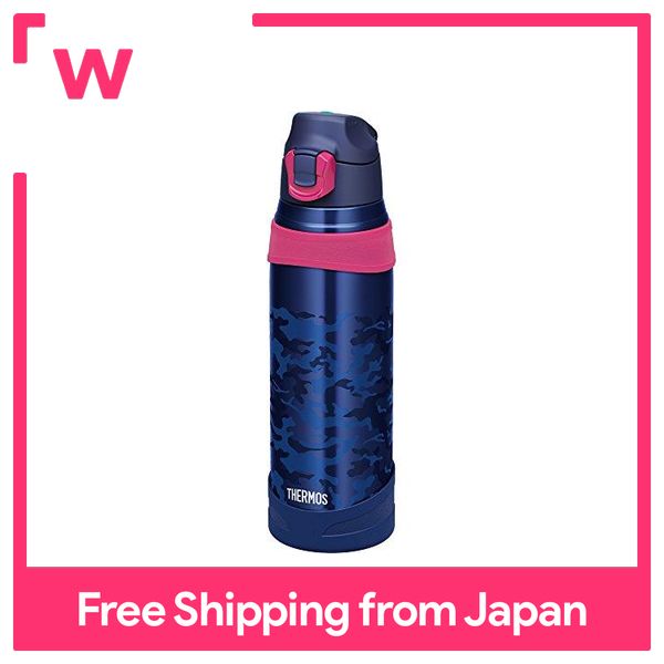 Thermos Water Bottle Vacuum Insulation Sports Bottle one-touch open type 1.0l 