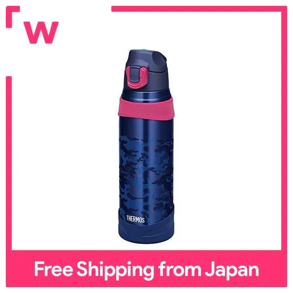 Thermos water bottle vacuum insulation sports bottle one touch open type 1.0L 