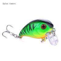 ตะขอเหยื่อตกปลาพร้อมเหยื่อพลาสติก Crankbait จำลองคุณภาพเหยื่อแข็งลอยได้ SPLAN เหยื่อแข็งลอยได้เหยื่อตกปลาแบบกระตุกได้เหยื่อตกปลา