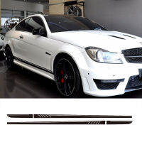 507 Style Side Skirt Racing Stripes Vinyl Decal Sticker for Mercedes Benz W204 S204 Coupe C63 AMG C180 C200 C230 C280 C300 C320